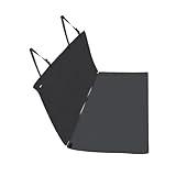 Amazon Basics Auto-Rücksitzabdeckung für Hunde, 119 x 142 cm, Schwarz