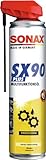 SONAX SX90 Plus Multifunktionsöl mit EasySpray (400 ml) - extreme Schmierwirkung, schützt,...