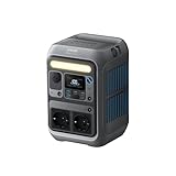 Anker SOLIX C300 Tragbare Powerstation, 288Wh LiFePO4 Akku, 300W (Max 600W) Solargenerator, 140W...