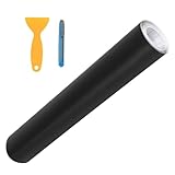 GSHUR 400cm Autofolie Vinyl Folie mit Kunststoffschabern, Vinyl Selbstklebend Vinyl-Autofolie...