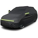 Favoto Autoabdeckung Winter Vollgarage Auto Abdeckplane Staubdicht Wasserdicht Autohülle Autoplane...