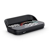 AMHVMU M22 Auto Head Up Display, GPS-Tachometer, Anzeige Geschwindigkeit und Zeit, GPS Smart...