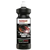 SONAX PROFILINE PlasticCare (1 Liter) Kunststoffpfleger frischt Farben auf, gibt dezenten Glanz und...