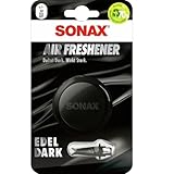 SONAX AirFreshener Edeldark (1 Stück) Lufterfrischer mit frischem Duft und langanhaltendem...