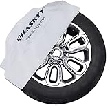 Reifentaschen Reifenhüllen Lagerung 4er-Set bis 22-Zoll I Premium Reifenschutz Hüllen Set Reifen...