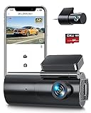 GKU Dashcam Auto Vorne Hinten 4K/2.5K,WiFi Dash Cam mit 64GB SD Karte,Auto Kamera Super...