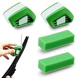 agogue 4 Stück Scheibenwischer Schneider, Inkl Schwamm,Alternative Wischblätter Scheibenwischer...