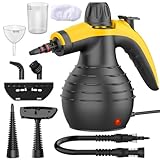 ÖRrnvte Dampfreiniger, Tragbares Handgerät 1050 W, Mit 9 Zubehörteilen, Chemiefrei Für Boden,...