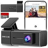 Veement Dashcam Auto Vorne 2,5K mit WiFi 1440P Autokamera, Dash cam mit mit 32GB SD Karte, Auto...
