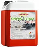 SNOW FOAM PLUS | pH-neutral | Autoshampoo | 5 Liter | Fahrzeugreiniger mit Duft | schonende...