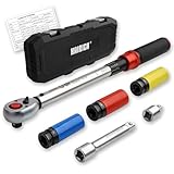 Hairich Drehmomentschlüssel Auto 1/2 Zoll, 40–210 Nm, TÜV Süd GS geprüft, 6-tlg....