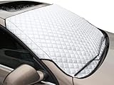 Auto Windschutzscheiben Abdeckung - Hochleistungs-Ultra-Dick Schutzabdeckung Schnee EIS Frost Staub...