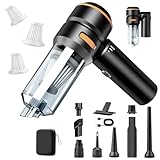 MILFECH 4-in-1 Handstaubsauger Akku,18000Pa Autostaubsauger mit Bürstenloser Motor,3-Gang 180000...