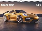 Sports Cars 2026 - Foto-Kalender - Wand-Kalender - 42x29,7 - Autos: Wandkalender A3