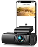 Dashcam Auto Vorne, Full HD 1080P WiFi Auto Kamera 170° Weitwinkel Mini Front Dash Kamera für...