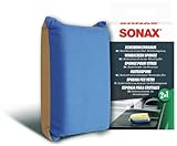 SONAX ScheibenSchwamm (1 Stück) nimmt Nässe mit einem Wisch auf und hinterlässt einen dünnen...