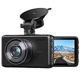 iZEEKER Dashcam Auto 1080P, Autokamera mit 3 Zoll LCD-Bildschirm, 170 ° Weitwinkel, 360° Drehbarer...