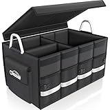 Oasser Kofferraumtasche Kofferraum Organizer mit Deckel Auto Kofferraum Organizer Autotasche Auto...