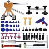 Putentfun Ausbeulwerkzeug,66PCS Beulen Reparaturset Auto,Dellen Reparaturset Auto mit...