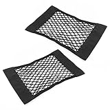 GEBAUM Kofferraum-Organizer, 2 Stück Autozubehör, 38 × 25 cm Kofferraum-Taschen, Klettverschluss,...