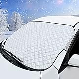 KEELYY Frontscheibe Abdeckung Sonnenschutz Auto Autoscheibe Frostabdeckung Winter...