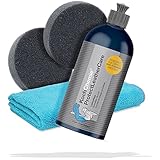 detailmate Leder Pflege Set: Koch Chemie Protect Leather Care 500ml - Lederpflege + 2X Applikator +...