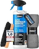 PRINOX® Profi Auto Innenraum Reiniger Set 500ml - Cockpitpflege für die Innen Reinigung von...