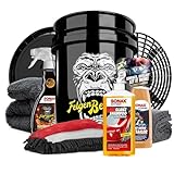 Autowäsche Set - SONAX: Autoshampoo Glanz Shampoo Konzentrat - Magic Bucket SONAX Felgenbeast...