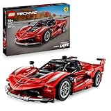 LEGO Technic Ferrari FXX K Rennwagen Spielzeug – Automodell zum Bauen und Ausstellen mit V12-Motor...