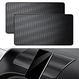 Dreamil 2 Stück Anti Rutsch Auto Armaturenbrett Matte 27 x 15 cm, Feste klebrige Antirutsch Pad...