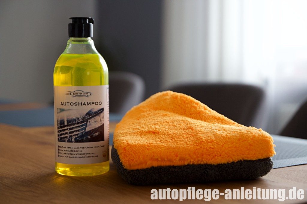 More for Cars - Autoshampoo & Autowaschhandschuh