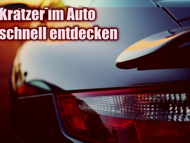 Wie du tiefe Kratzer an deinem Auto schneller erkennst & was du dagegen tun kannst